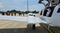 Pesawat asing itu terdeteksi masuk wilayah RI ketika berada di Tanjung Pinang. Saat itu Satrad 213 Tanjung Pinang mendeteksi (Foto: Dok TNI AU)