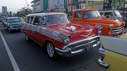 Ratusan Mobil Klasik Ramaikan Rally di Magelang