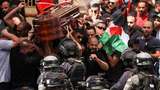 Polisi Israel Pukul Pelayat di Pemakaman Jurnalis Al Jazeera