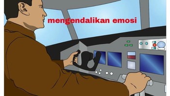 Sabar-sabar, kendali emosi, tetap stay cool. Foto: (Twitter).