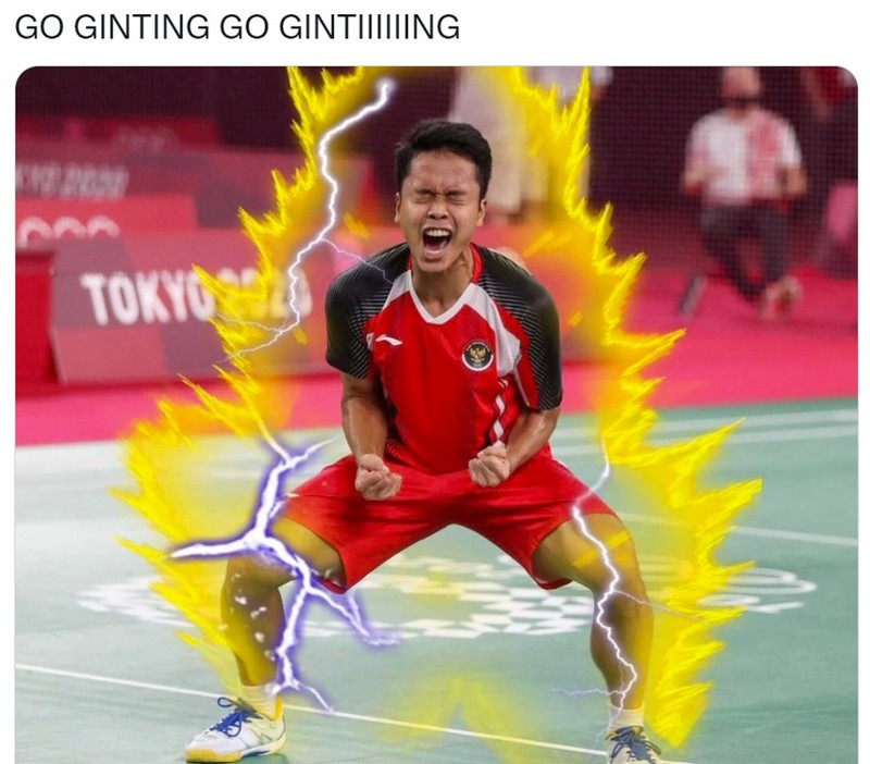 Aksi Ginting di Final Thomas Cup 2022, Bikin Netizen Senam jantung