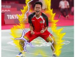 Aksi Ginting Jadi Dr Strange di Final Thomas Cup 2022