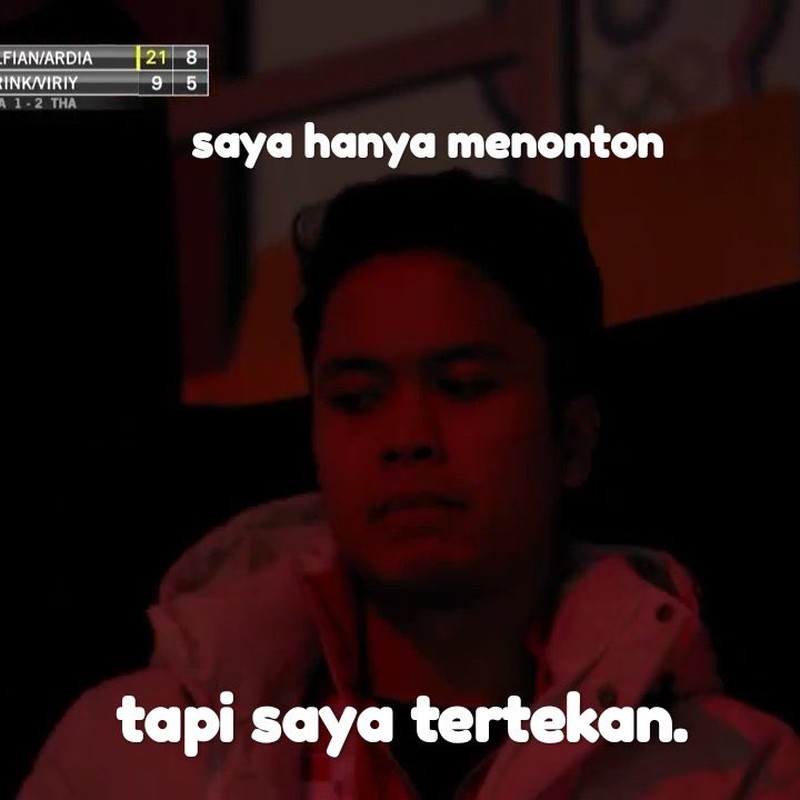 Aksi Ginting di Final Thomas Cup 2022, Bikin Netizen Senam jantung