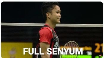 Good game Ginting, tetap semangat dan terima kasih untuk perjuangannya. Foto: (Twitter).
