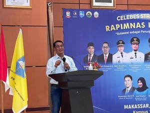 Rapimnas IKAMI Sulsel, Amran Sulaiman Sebut Masa Depan Indonesia Ada di Timur