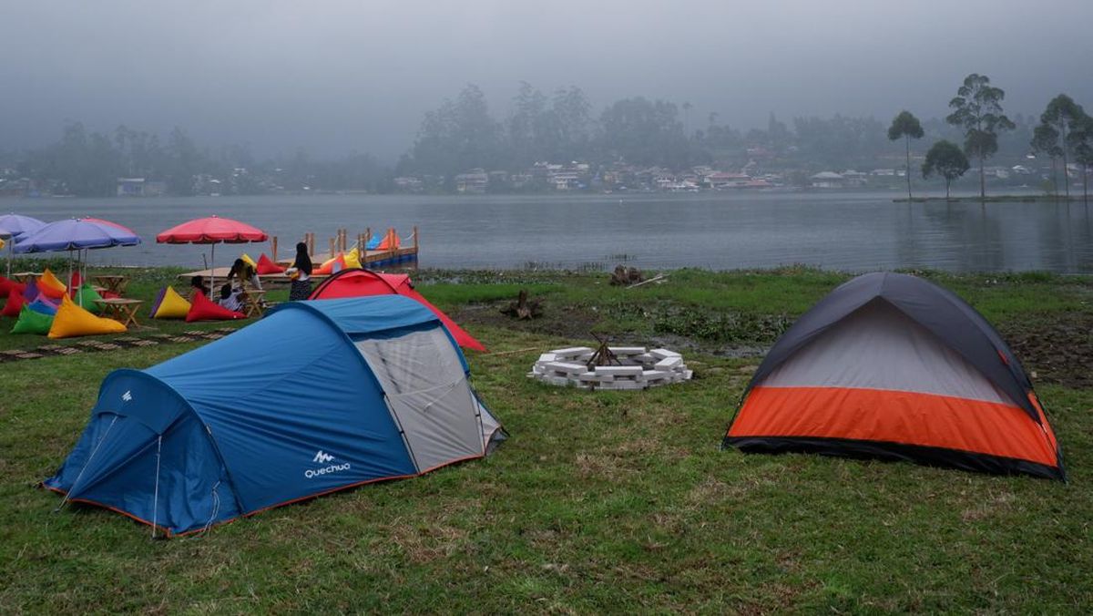 Cileunca Land, Wisata Baru Pangalengan Bisa Camping di Pinggir Danau