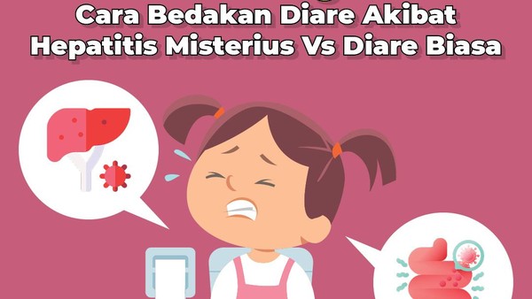 Diare Biasa Vs Gejala Hepatitis Misterius, Begini Membedakannya