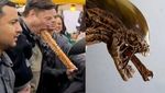 Gaya Sederhana Elon Musk saat Makan Es Krim dan Kentang Spiral