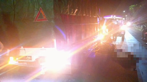 Evakuasi korban kecelakaan di Jalan Denpasar-Gilimanuk, Kawasan Samsam, Tabanan