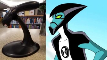 Mesin scann yang mirip dengan karakter XLR8 dari film Ben 10. Foto: Brightside