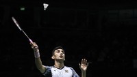 Pada set penentuan, Lakshya Sen mengandaskan perlawanan Ginting dengan skor 21-16.