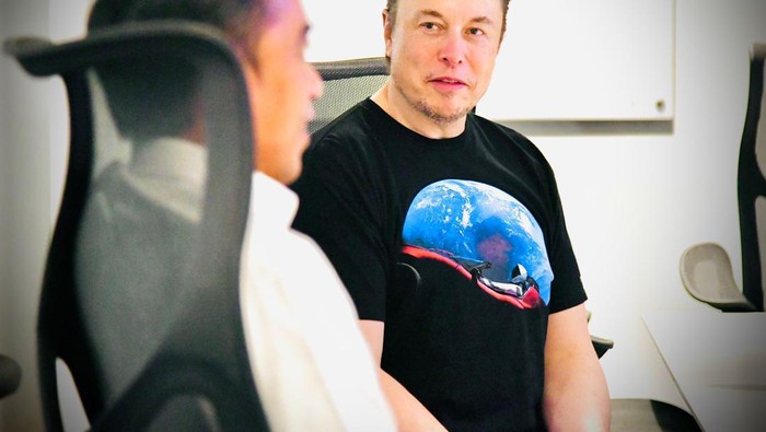 Jokowi bertemu Elon Musk (dok. Biro Pers Sekretariat Presiden)