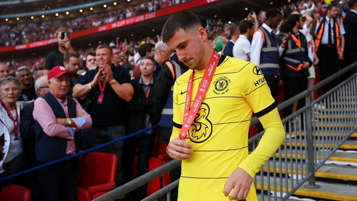 Mason Mount selalu kalah dalam perebutan juara di Stadion Wembley. (Foto: The FA via Getty Images/Michael Regan - The FA)