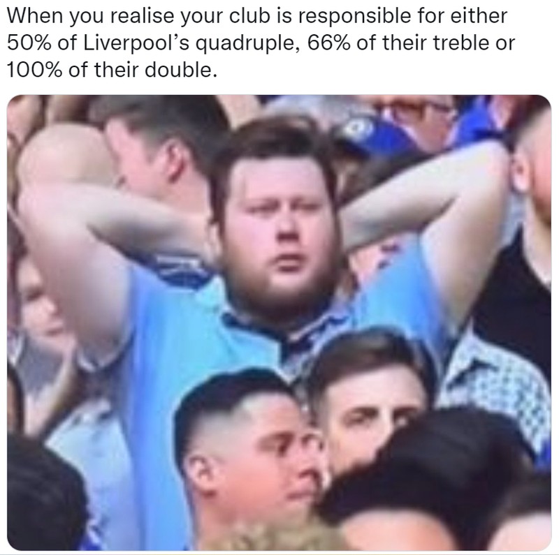 Meme Liverpool Menang Piala FA 2022