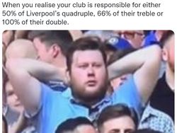 Foto Meme Jurgen Klopp Dipuja Usai Liverpool Juara Piala FA