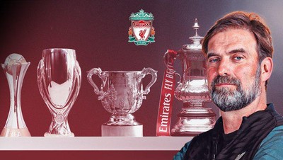 Foto Meme Jurgen Klopp Dipuja Usai Liverpool Juara Piala FA