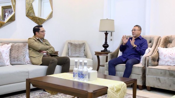 Ridwan Kamil Bertemu Zulkifli Hasan (dok.ist)