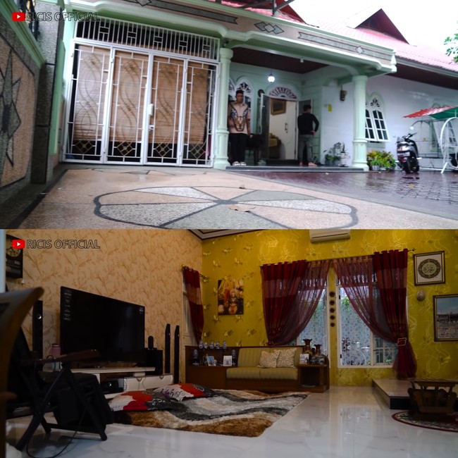 YouTuber Ria Ricis merayakan momen lebaran pertama di rumah suaminya Teuku Ryan tahun ini. Sang mertua banyak memuat foto putra dan menantunya di rumahnya. Rumah yang berlokasi di Langsa, Aceh, itu memiliki halaman belakang yang dipenuhi koleksi tanaman hias dan ternak lebah mertuanya. Foto: dok. YouTube RICIS Official