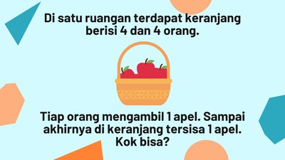 Teka-teki Ini Menguji IQ, Apakah Kamu Bisa Memecahkan Masalah Logika Ini?