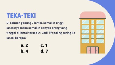 Yakin IQ Kamu Tinggi? Coba Pecahkan Teka-Teki Ini dalam 7 Detik