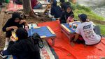 BKT Ramai Warga Saat Libur Waisak, Begini Penampakannya