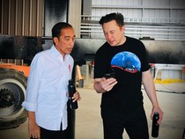 Jokowi Buka Suara soal Elon Musk Tak Kunjung Bangun Pabrik Tesla di RI
