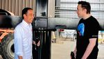 Intip Gaya Santai Ala Jokowi Vs Elon Musk Saat Blusukan ke Pabrik SpaceX
