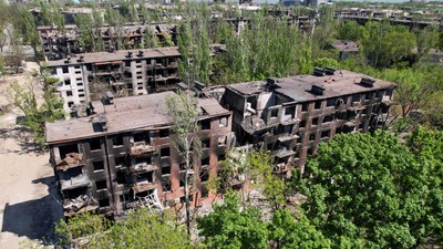 Kondisi Kota Mariupol yang Hancur Lebur, Seperti Kota Hantu