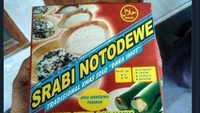 Mengikuti label serabi terkenal asal Solo, kue ini punya nama yang unik. Bukan Notosuman, kue ini bernama Noto Ndewe. Foto: Twitter/txtdrgajelas