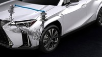 Target Lexus nampaknya memang menyempurnakan sensasi berkendara dari seri UX ini. Ini tampak dari keseriusan mereka untuk merevisi bagian sasis dan kaki-kaki, hingga menambahkan beberapa perangkat anyar. Foto: dok. Toyota Motor Corporation