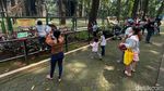 Libur Waisak, Ragunan Ramai Pengunjung