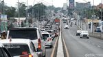 Macet! Begini Penampakan Jl RE Martadinata Ciputat Saat Libur Waisak