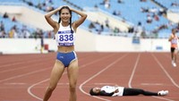Medali emas diraih atlet Vietnam Khuat Phuong Anh.