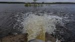 Penampakan Banjir di Ukraina, Berhasil Halau Pasukan Rusia Masuk Kiev