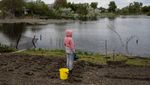 Penampakan Banjir di Ukraina, Berhasil Halau Pasukan Rusia Masuk Kiev