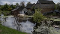 Banjir itu menciptakan rawa-rawa dan menenggelamkan ruang bawah tanah juga ladang setempat, namun mencegah pasukan Rusia menyerang Kiev.