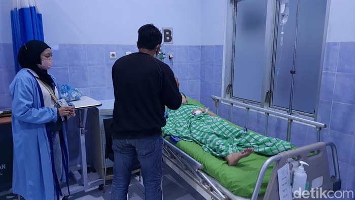 Ruangan tempat korban selamat dirawat di RSUD Dr Wahidin Sudiro Husodo