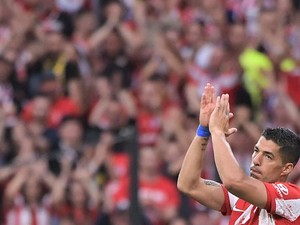 Atletico Umumkan Luis Suarez Akan Pergi di Akhir Musim