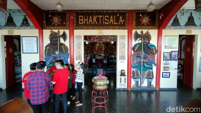 Suasana di Vihara Tanda Bhakti.