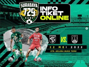 Tiket Persebaya Vs Persis Solo Mulai Dijual Secara Online