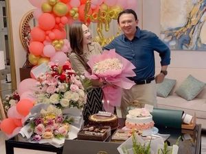 Momen Ahok Rayakan Ultah ke-25 Sang Istri, Puput Nastiti Devi