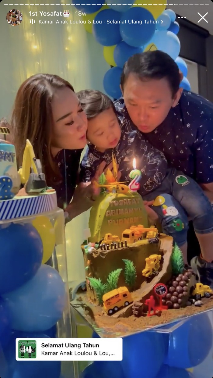 Aneka Kue Mewah dari Ahok Meriahkan Perayaan Ultah Puput Nastiti