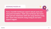 Kamu cenderung berusaha sesuai dengan kemampuan dan mengerjakan apa yang memang orang perintahkan kepada kamu.