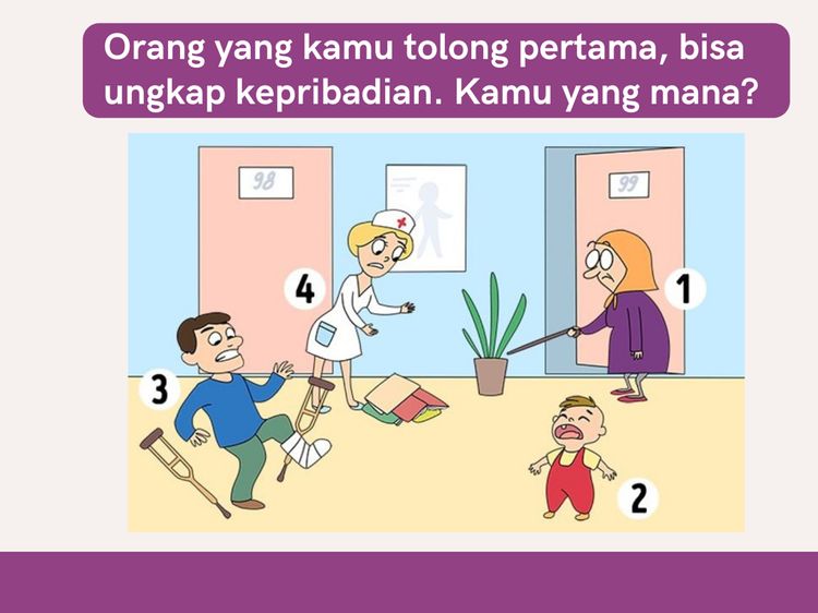 Siapa Yang Akan Kamu Tolong? Jawaban Kamu Ungkap Kepribadian Kamu