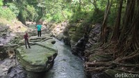Batu kapal ini jaraknya sekitar 12 km dari Yogyakarta. Pradito Rida Pertana/detikcom)