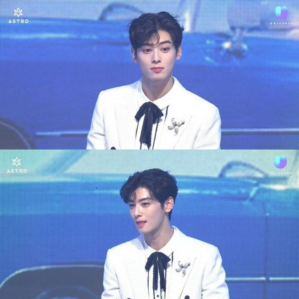 Cha Eunwoo ASTRO Tampil Manly di Acara Publik dengan Rambut Pendek