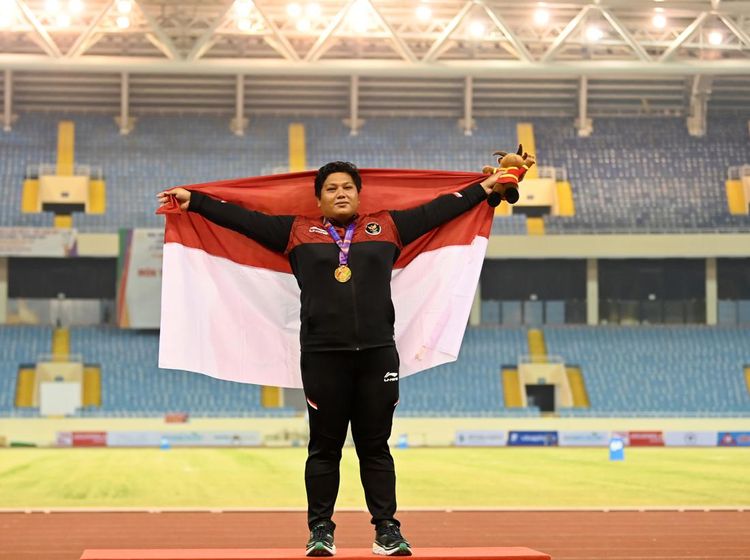 Eki Febri Tambah Pundi-pundi Emas SEA Games untuk Indonesia