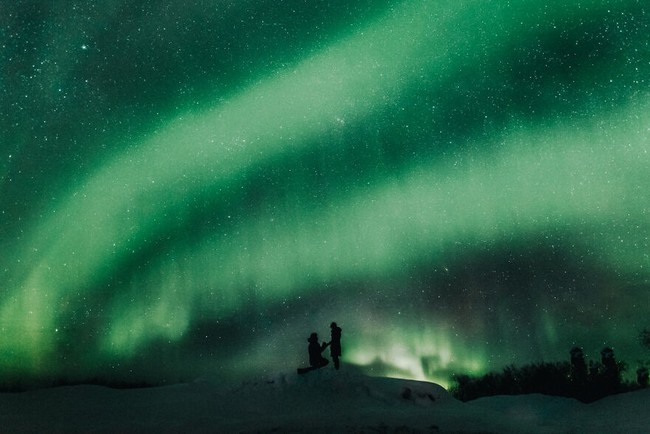 Karya Marcella Laine, Alaska, Amerika Serikat. Foto: Dok. Junebug Weddings