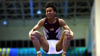 Foto: Ragam Ekspresi Pesenam SEA Games di Vietnam