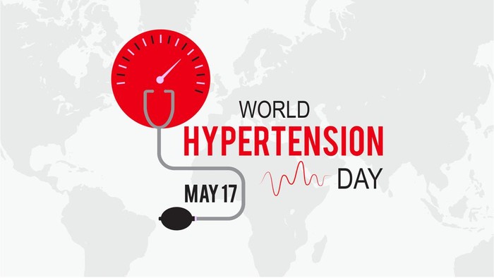 World Hypertension Day, May 17. Vector illustration. EPS10
